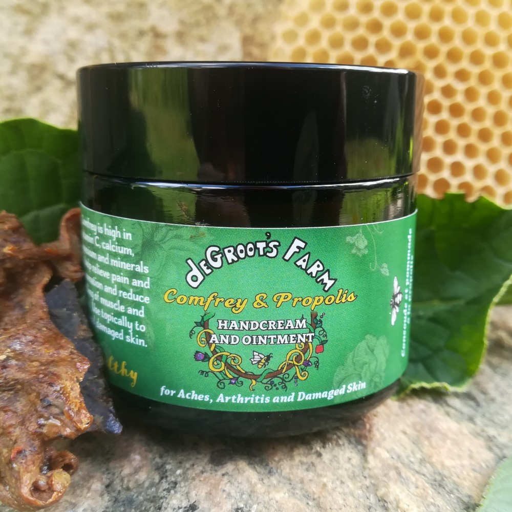 Comfrey and Propolis Handcream and Ointment