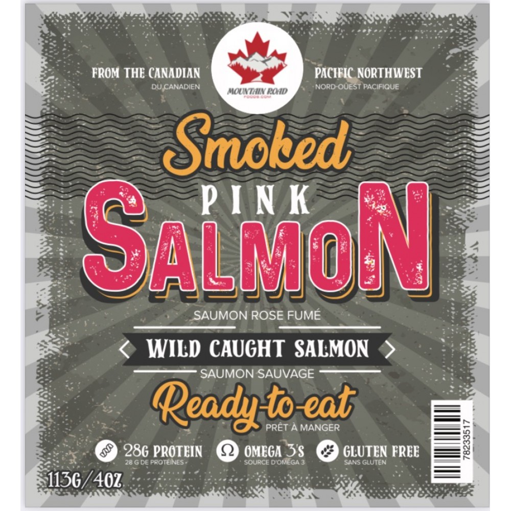 Smoked Pink Salmon - Single pack (113 g pack)