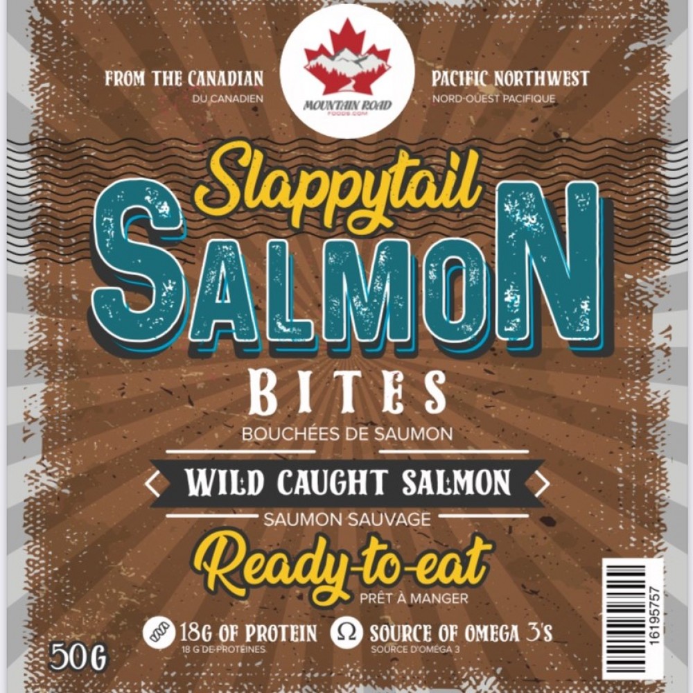 Slappytail Salmon Bites (50 g each)