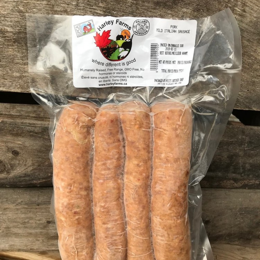 Pork Sausage - Mild Italian - Organic Principled