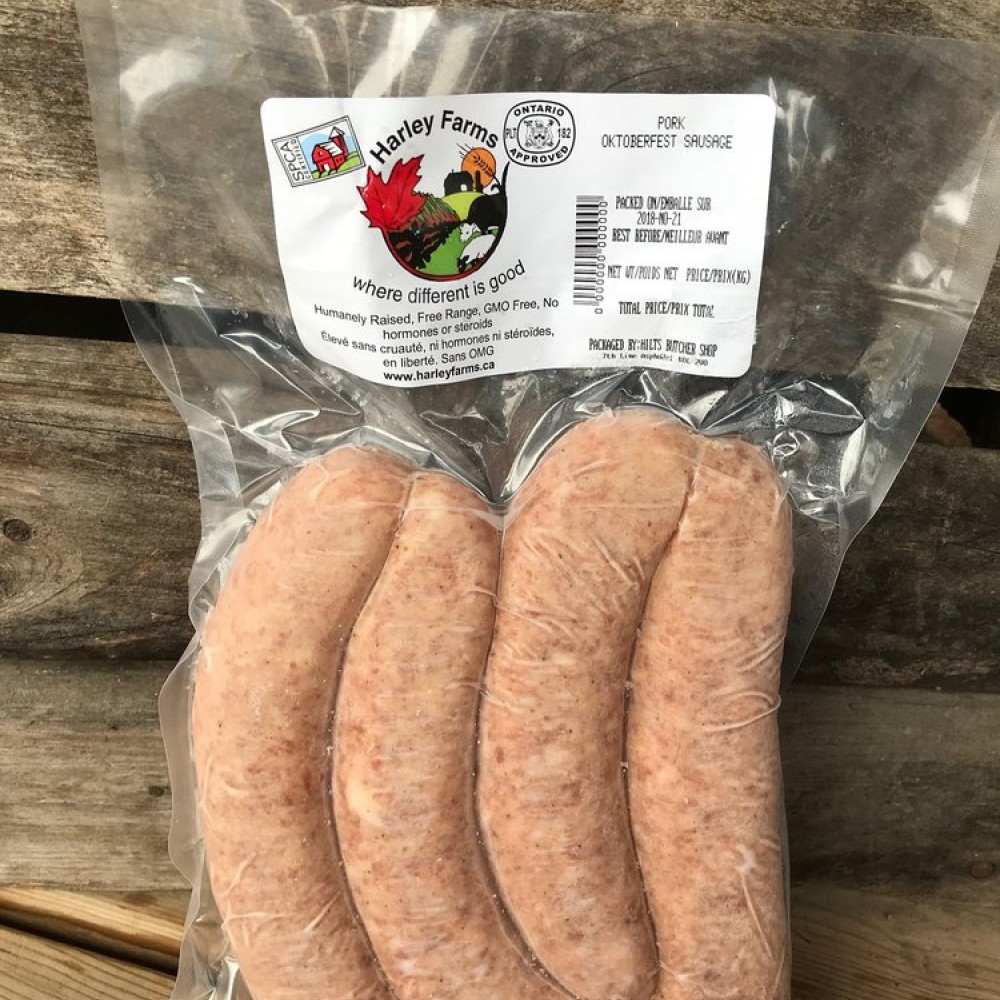 Pork Sausage - Oktoberfest - Organic Principled