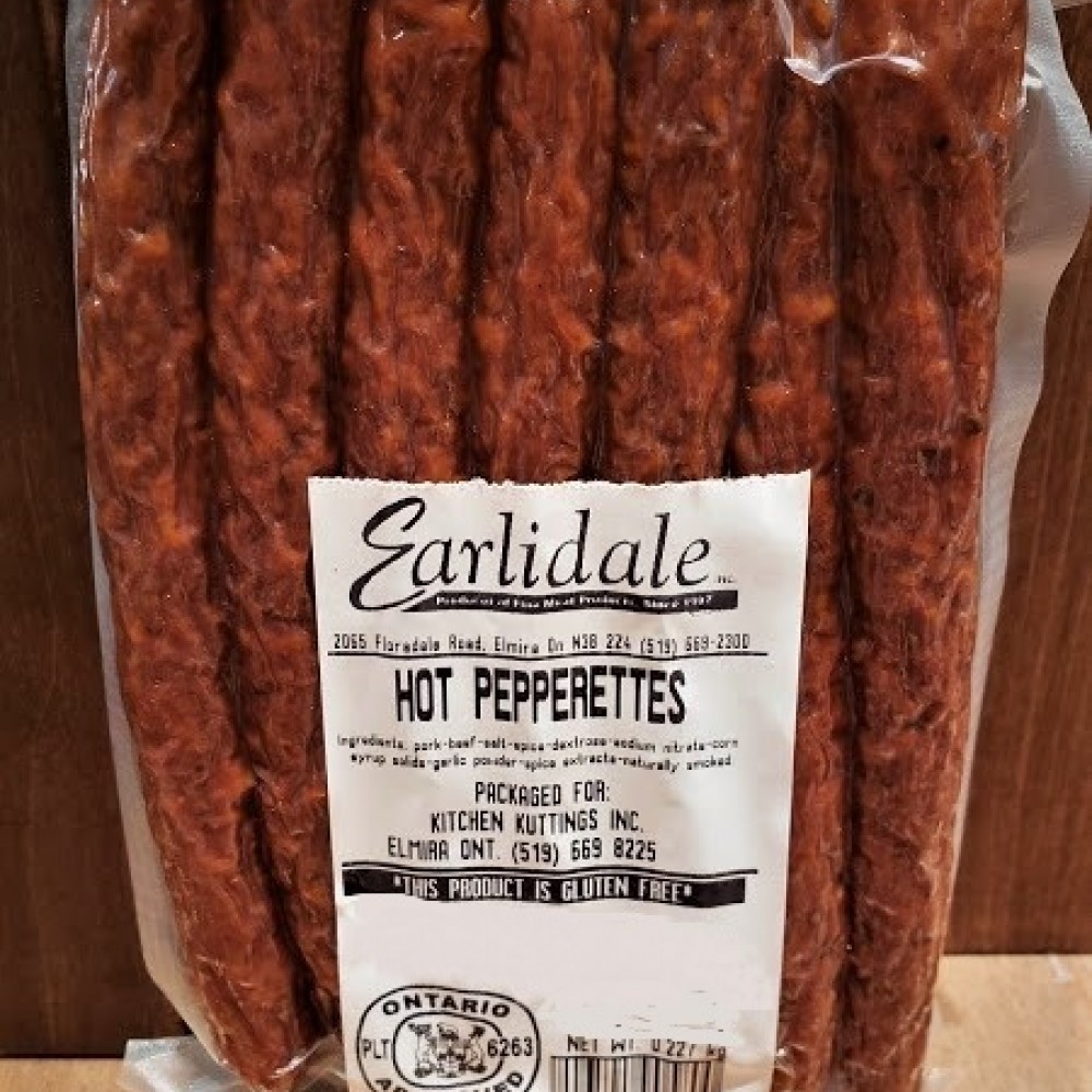 Locally Made Hot Pepperettes