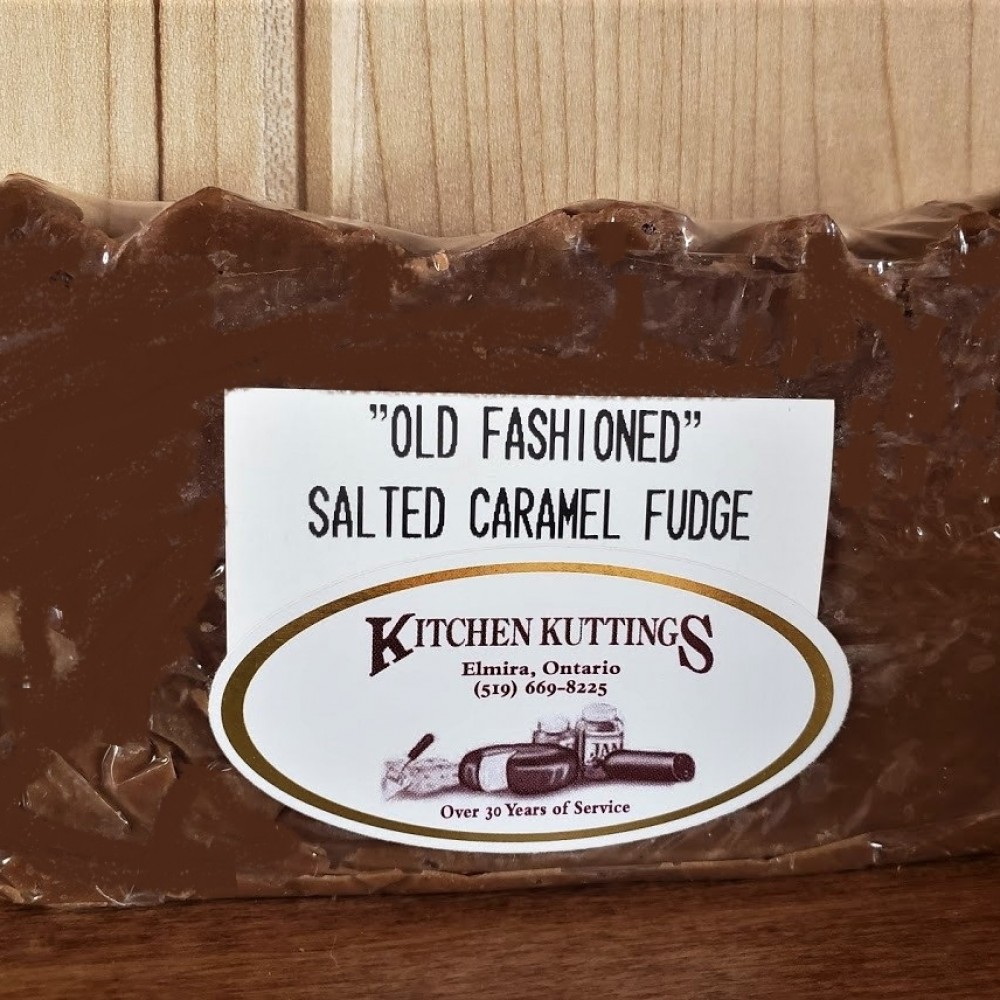 "Old Fashioned" Salted Caramel Fudge